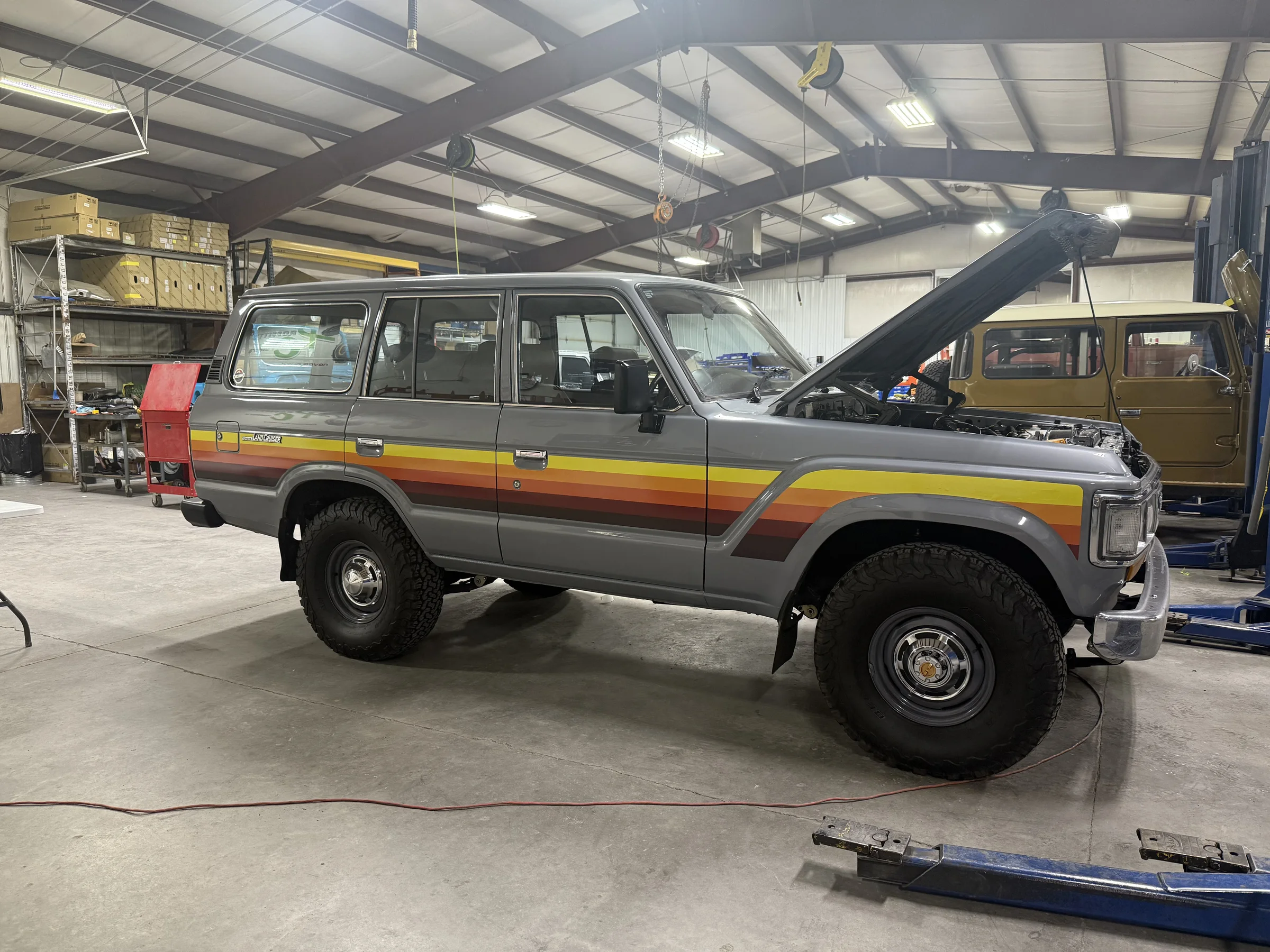 How a 60 gets it stripes