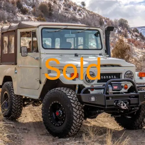 1969 FJ40 Stage 3 Body-off Resto-mod with Cummins Diesel.