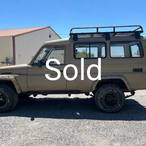 1990 FJ75 Troopy, Troop Carrier Land Cruiser