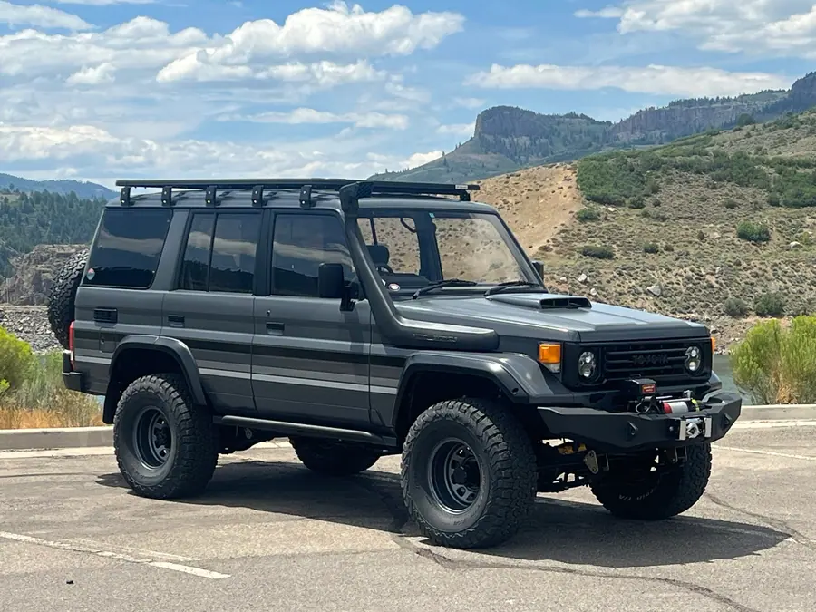 Restored HZJ77 Land Cruiser 70 series