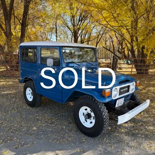 The Holy Grail! 1983 US Spec FJ40 w/ OEM PS and AC