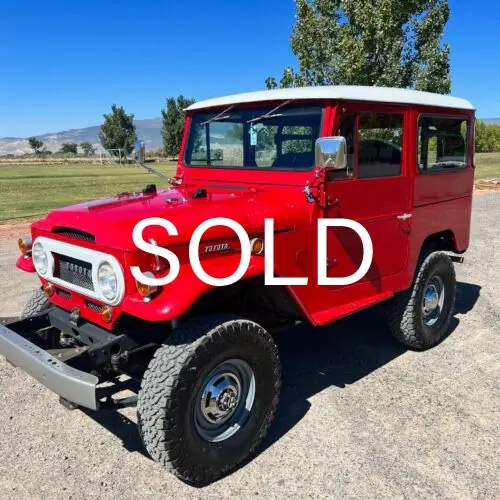 Refurbished 1969 Toyota Land Cruiser FJ40