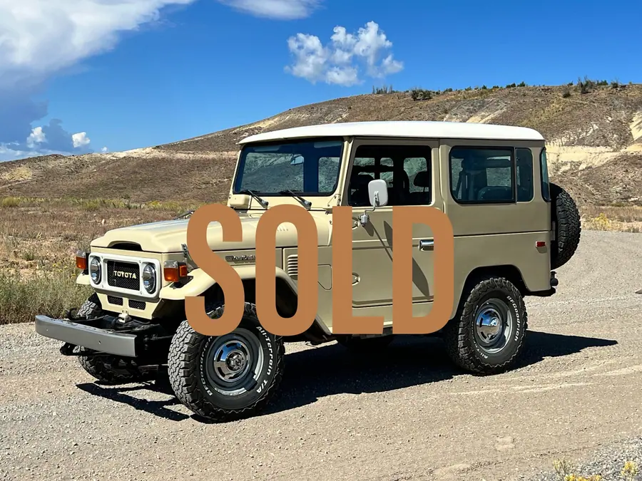 Low Mile Survivor 1982 Toyota Land Cruiser FJ40