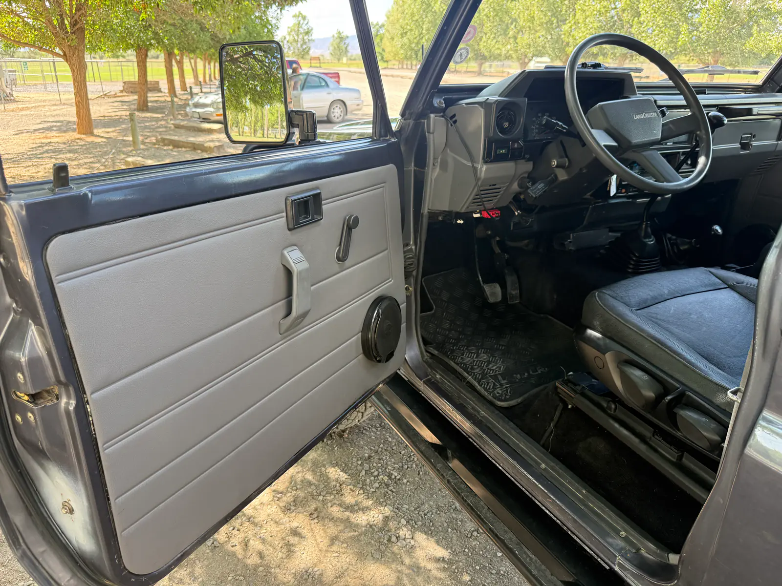 1985 BJ73 Land Cruiser driver door panel