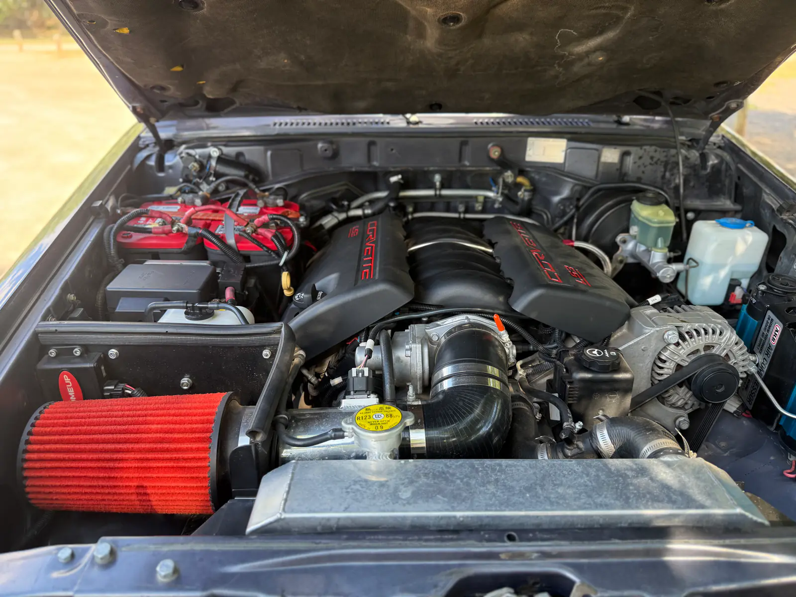 LS3 engine conversion in the 1985 BJ73 Land Cruiser
