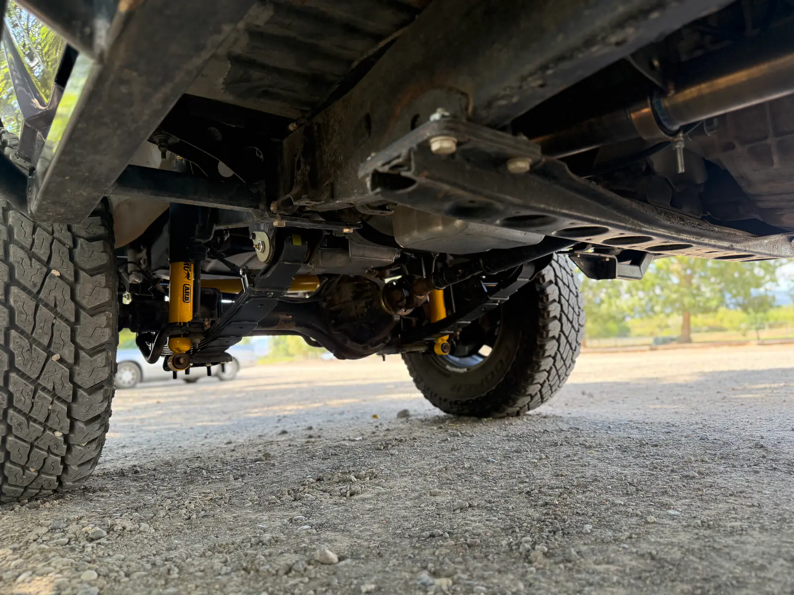 1985 BJ73 Land Cruiser suspension and axle