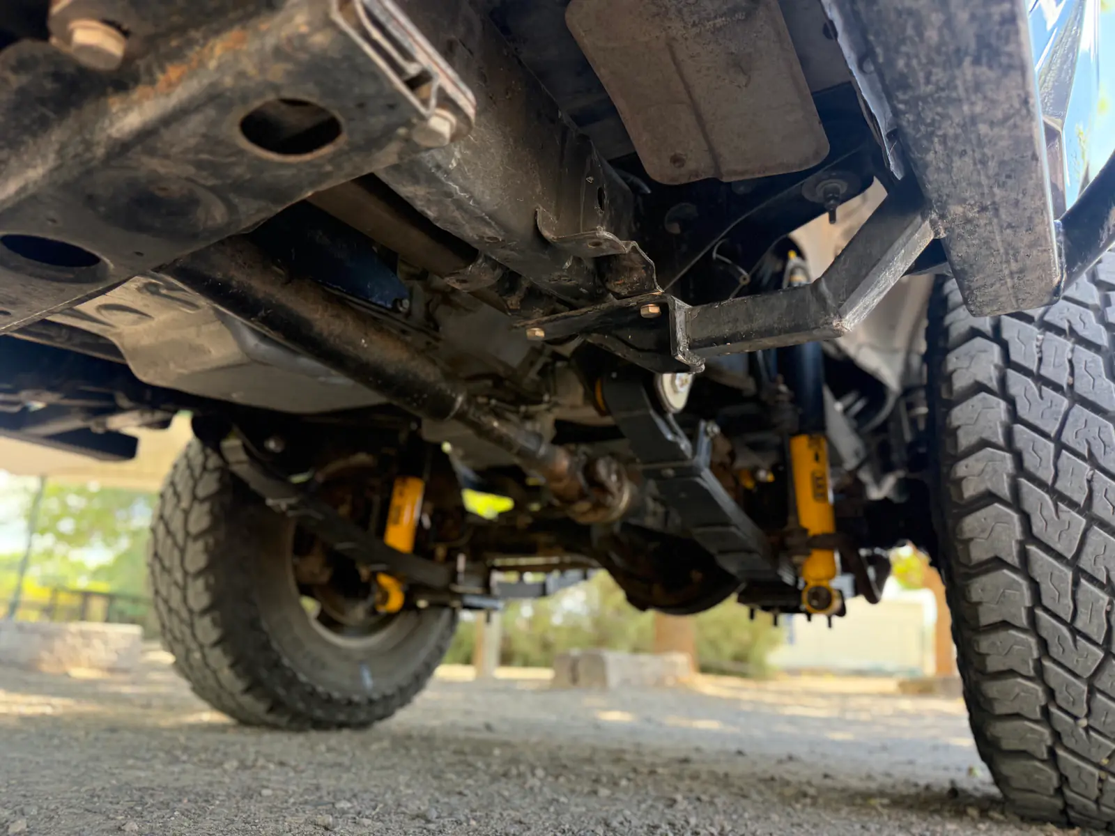 1985 BJ73 Land Cruiser underbody and differential