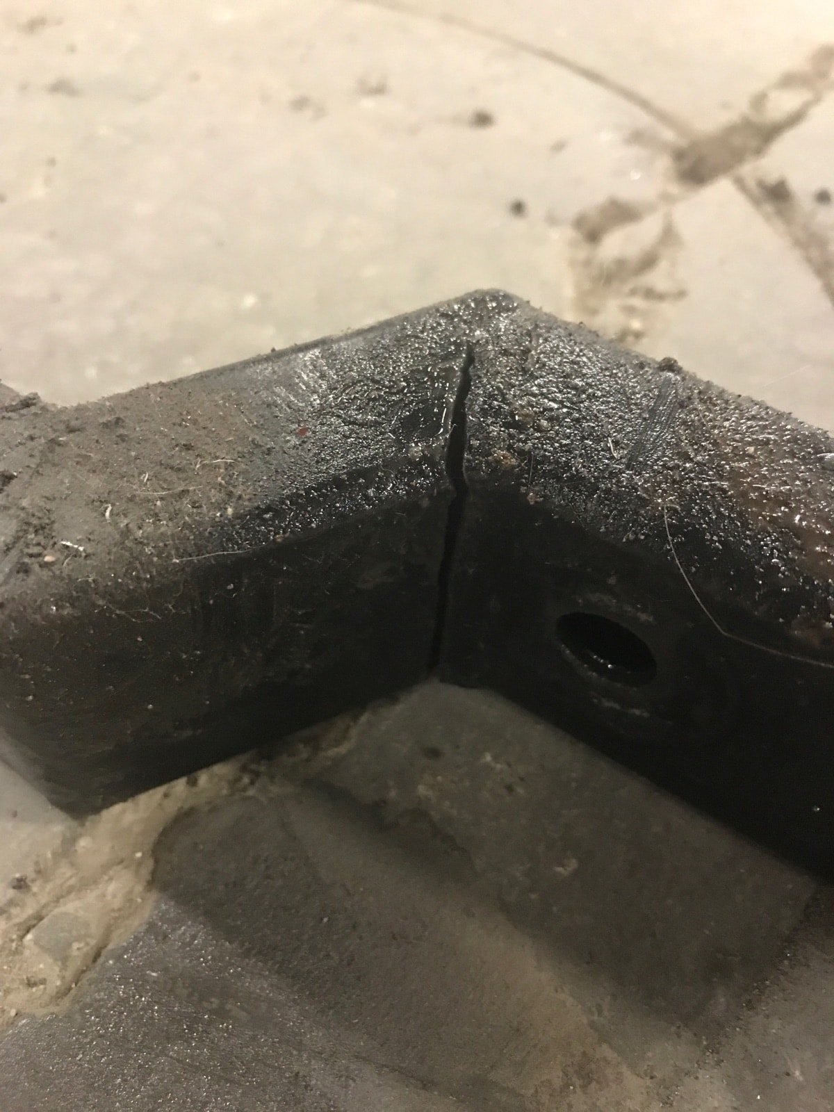 Cracked Cross Member