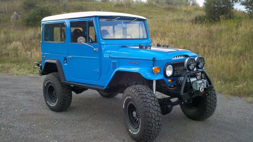 Blue FJ 1 Proffitts Resurrection Land Cruisers