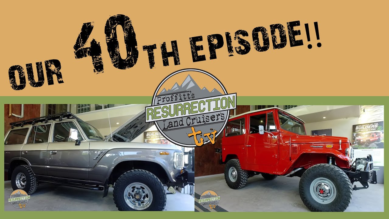 A Beautifully Restored FJ62 and a Sweet Resto-mod FJ40. Tech Tips, "Stop-It!' and more! Episode 40!