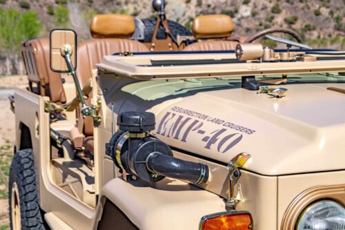 The EMP40 An EMP Hardened Military Themed  FJ40 Land Cruiser SEMA Build - Image 23