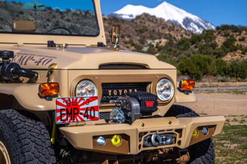 The EMP40 An EMP Hardened Military Themed  FJ40 Land Cruiser SEMA Build - Image 9