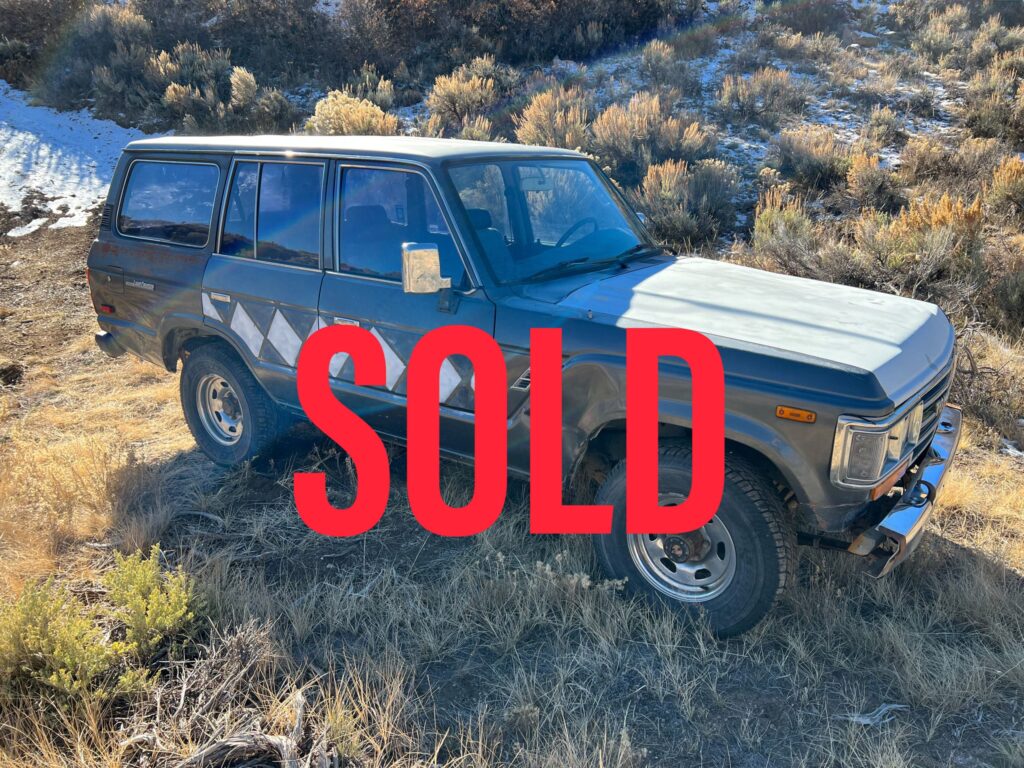 1988 FJ62 Land Cruiser. 