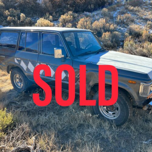 1988 FJ62 Land Cruiser. "The Diamond Back"