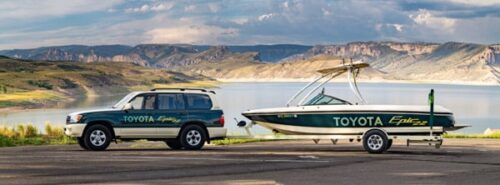 Toybota!  Matching 1999 Toyota Land Cruiser and Toyota Epic 22 Ski Boat - Image 8
