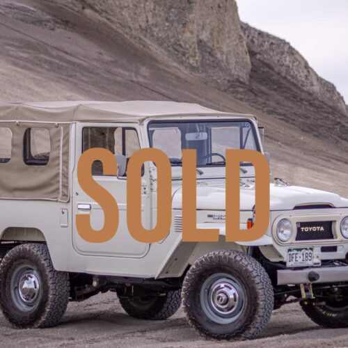 Restored with supervision 1979 FJ43 Toyota Land Cruiser