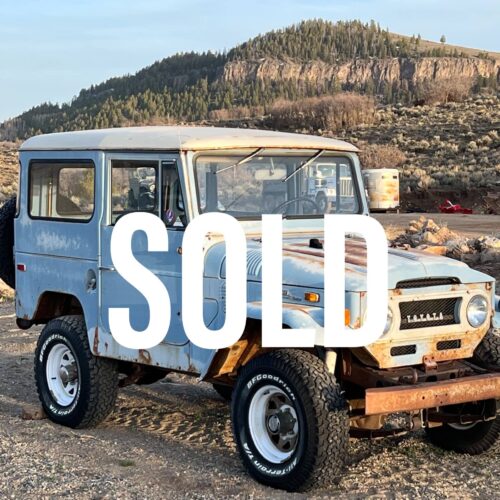 1971 FJ40 Land Cruiser Survivor