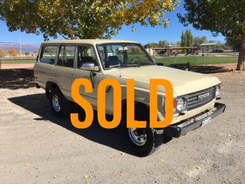 Very Clean Low Mile Survivor 1987 FJ60