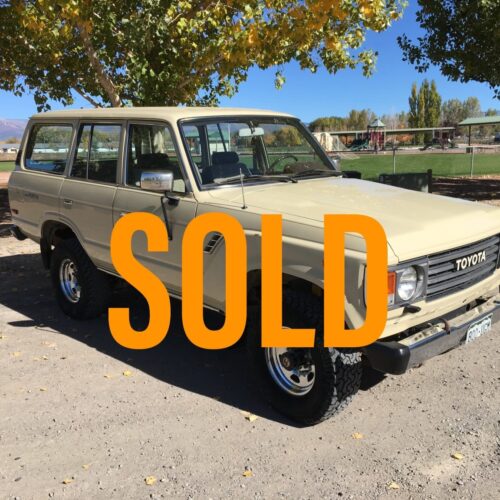 Very Clean Low Mile Survivor 1987 FJ60