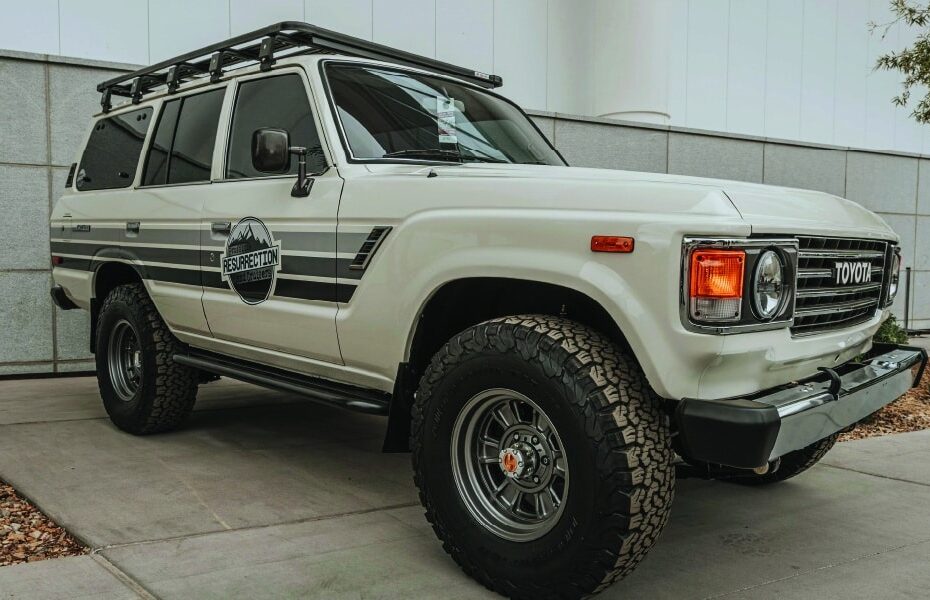 SEMA fj60 100 Proffitts Resurrection Land Cruisers