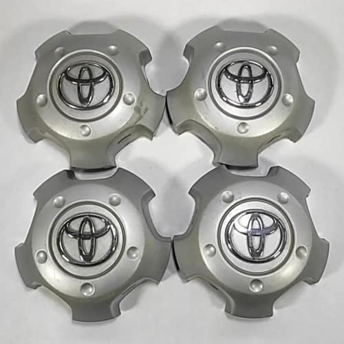 Set of four 100 series Land Cruiser hubcaps a Proffitts Resurrection Land Cruisers
