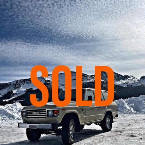 Low Mile Survivor 1983 Toyota Land Cruiser FJ60