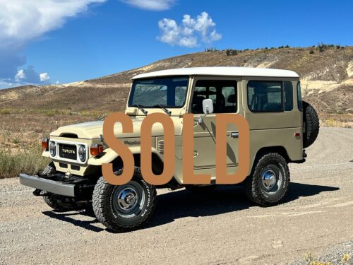 Low Mile Survivor 1982 Toyota Land Cruiser FJ40