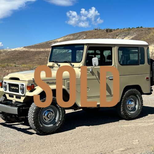 Low Mile Survivor 1982 Toyota Land Cruiser FJ40