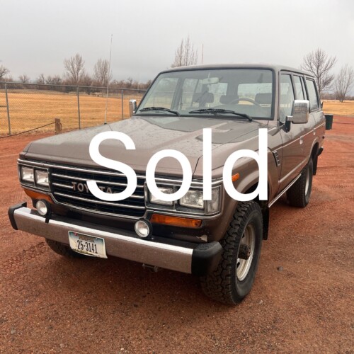 1989 FJ62 Land Cruiser, 5 speed, Low miles