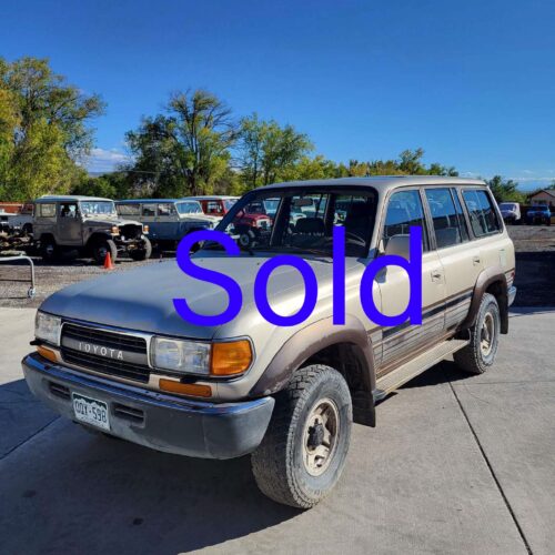 1991 FJ80 Two-Tone