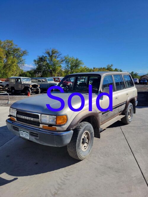 1991 FJ80 Two-Tone