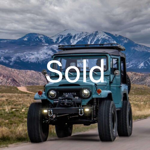 Custom SEMA Featured FJ40 Resto-mod