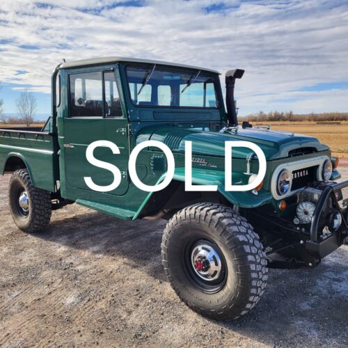 1967 Diesel FJ45 Pickup PRLC Stage 3 resto-mod