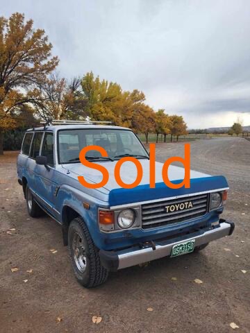 Low Mile 1984 FJ60