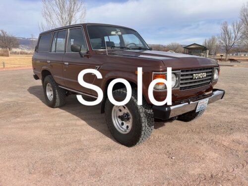1983 Root Beer Diesel FJ60