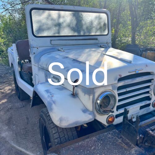 1960 FJ25 Blank Slate