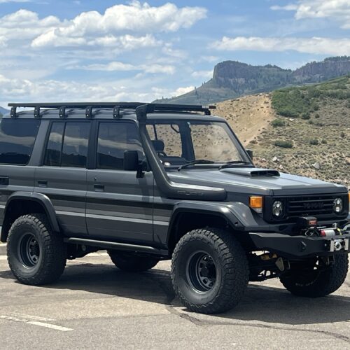 Restored HZJ77 Land Cruiser
