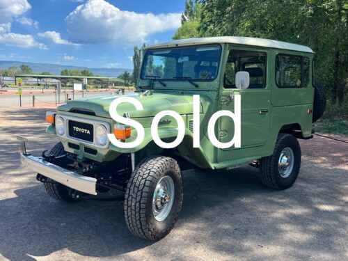 Proffitt’s Stage 3 Restored FJ40