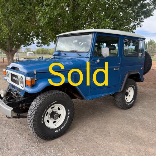 US Spec 1983 FJ40 Toyota Land Cruiser