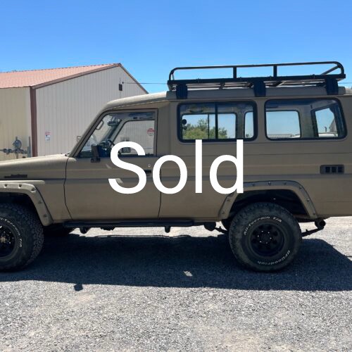 1990 FJ75 Troopy,  Troop Carrier Land Cruiser