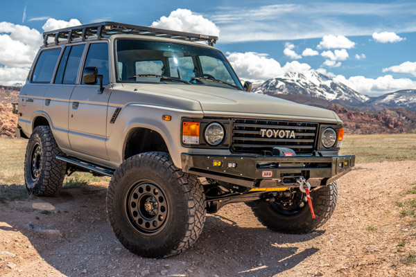 1987 FJ60 and FZJ80 restomod photograph 1