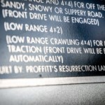 Proffitts Resurrection Land Cruisers